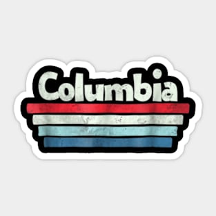 Columbia T Shirt, Columbia men short sleeve t shirt Sticker